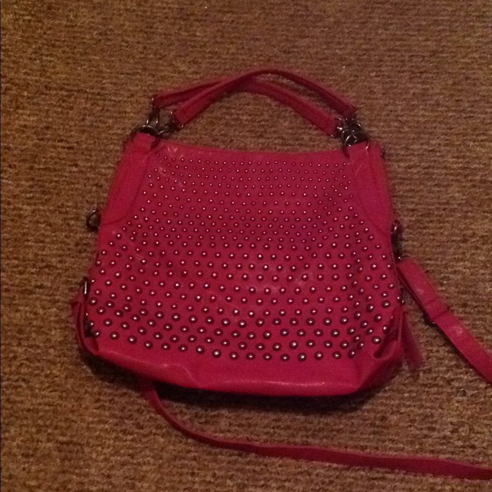 Purple Studded Purse
